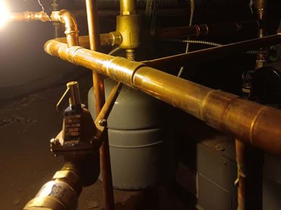 Tank Water Heater Line Replacement